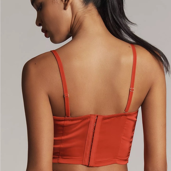 Anthropologie BY ANTHROPOLOGIE STRAPLESS BOW TOP Style 4140263430157 Medium - Picture 2 of 4